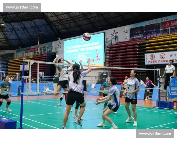 2025 武威全民健身气排球赛开赛 18 支队伍逐鹿球场